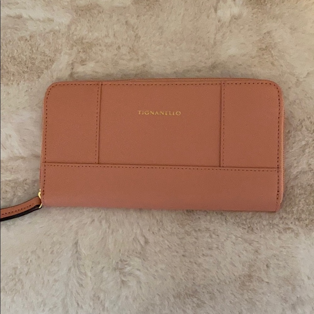 Tignanello RFID leather wallet new